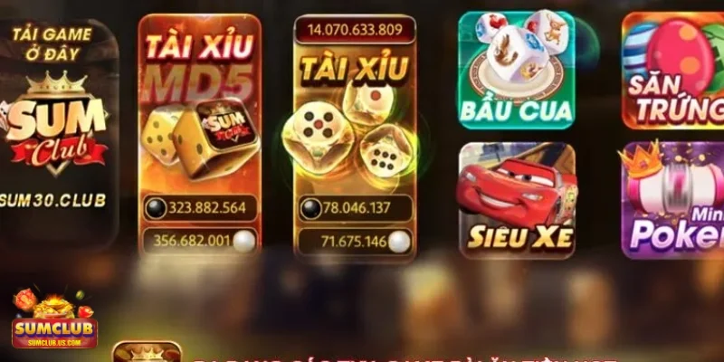 Giới Thiệu SUMCLUB Chất lượng game và nhà cái uy tín