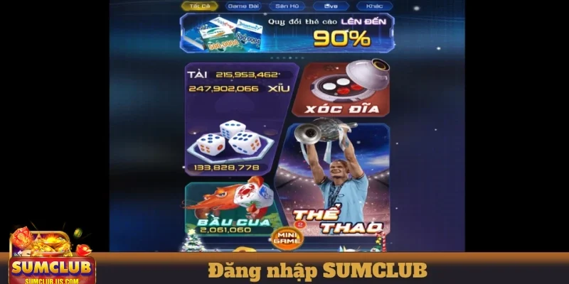 Đăng nhập SUMCLUB Hỗ trợ khách hàng 24/7