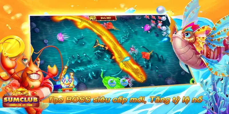 Những ưu điểm đặc biệt của bắn cá Rồng Vàng